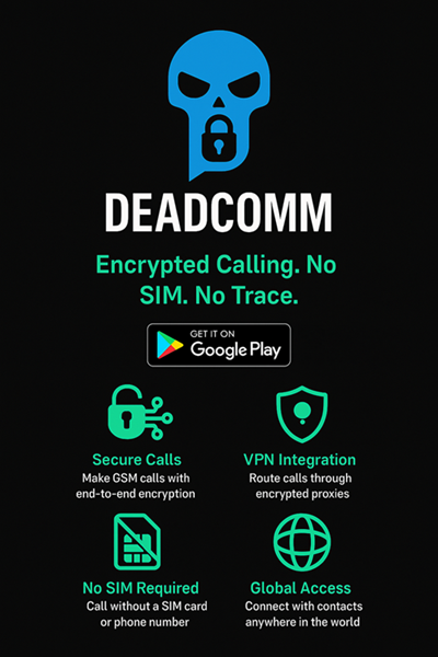 DeadComm Promotional Banner